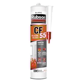 Mastic silicone coupe-feu CF55 - 300 ml - gris