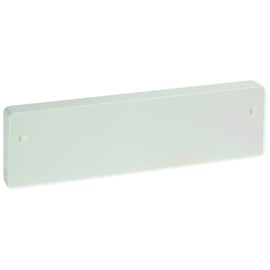 Embout pour goulotte TECNICA GTL - blanc