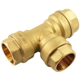 Té égal laiton à serrage extérieur 125