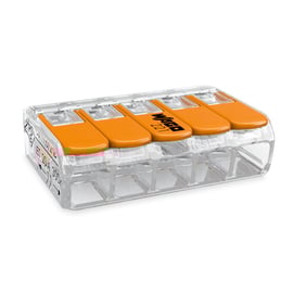 Borne de connexion 221 - 5 x 4 mm2