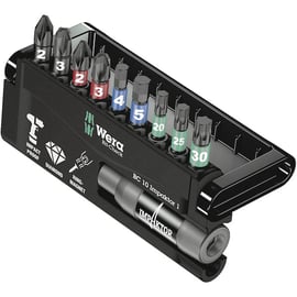 Embouts de vissage Impaktor Bit-Check 10 - 1 SB en étui de 10 pièces