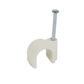 Fixation pour câble FIXFOR blanc