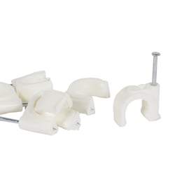 Fixation pour câble FIXFOR blanc