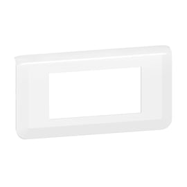 Plaque de finition MOSAIC - 1 poste - blanc - 82x153 mm