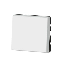 Poussoir ou poussoir inverseur EASY-LED 2 modules MOSAIC - 6 A
