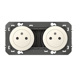Double prise de courant précâblée Surface DOOXIE