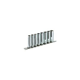 Jeu de 8 douilles 6 pans longues 1/4" RL.40E