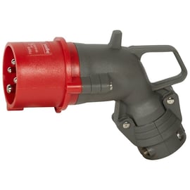 Fiche mobile coudée industrielle HYPRA 3P+T 380V à 415V plastique