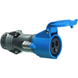 Prise mobile industrielle HYPRA 2P+T 200V à 250V plastique