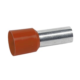 Embout de câblage à collerette isolante STARFIX -10 mm² - brun