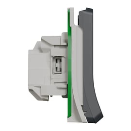 Prise de courant composable MUREVA STYL - 1 - 2P+T - Gris