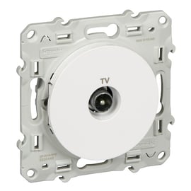 Prise TV ODACE - blanc