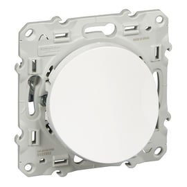 Sortie de câble ODACE - 16 A - blanc