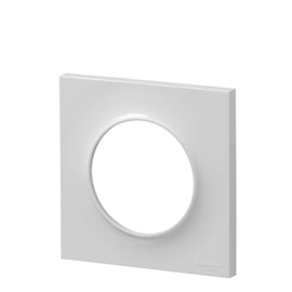 Plaque pour appareillage ODACE STYL - 3 poste - blanc