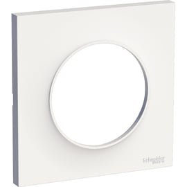 Plaque pour appareillage ODACE STYL - 3 poste - blanc