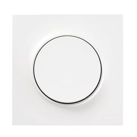 Plaque pour appareillage ODACE STYL - 3 poste - blanc