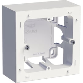 Cadre en saillie ODACE STYL - 1 poste - blanc