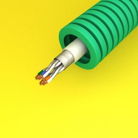 Gaine préfilée ICTA PTT Haut débit : 20 mm X100 mètres