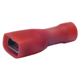 Fiche plate femelle PVC auto-extinguible