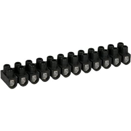 Barrette de connexion CONTACT - acier - noir - 16 mm²