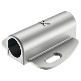 Boîtier d'interrupteur LOOX en applique argent