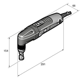 Grignoteuse filaire BLK 1.6 E - 350W - 1,6 mm - MY36