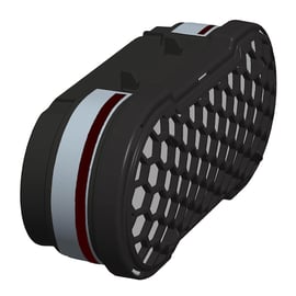 Filtre combiné monté CleanSpace™ A2P3