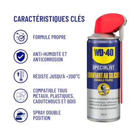 Lubrifiant silicone SPECIALIST - 400 ml
