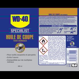 Huile de coupe SPECIALIST - 400 ml net