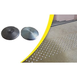 Clous podotactiles inox 304 à coller diamètre 25 mm sachet de 200 pièces