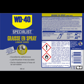 Graisse en spray SPECIALIST - 400 mL - aérosol