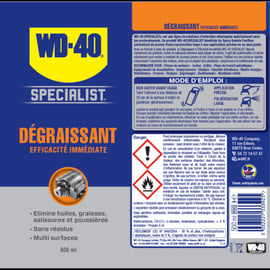 Dégraissant SPECIALIST - 500 mL net