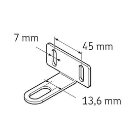 Support pour graisseur automatique LAPC 13