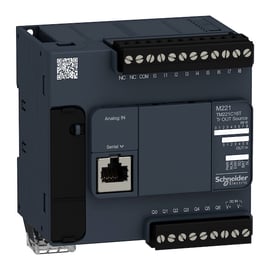 Automate programmabe Modicon M221 TM221C-T - 24 E/S - PNP - modbus