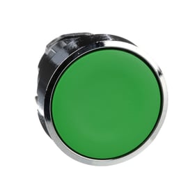 Tête de bouton-poussoir affleurant Harmony XB4 - 22 mm - vert