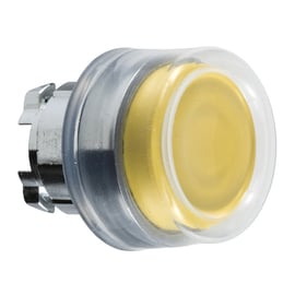 Tête de bouton-poussoir + capuchon IP69K Harmony XB4 - 22 mm - vert