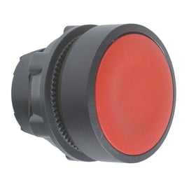 Tête de bouton-poussoir affleurant Harmony XB5 - 22 mm - rouge