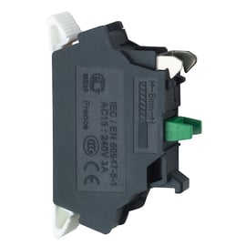 Bloc de contact ZBE - 22 mm - 1NF - vis-étrier