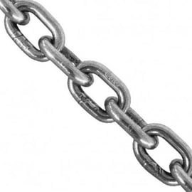 Chaîne ordinaire soudée 0507 - 6 mm