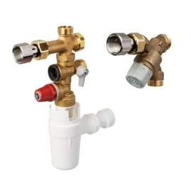 Kit de sécurité pour chauffe-eau thermodynamique - inox - 3/4"