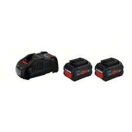 Pack batteries et chargeur pour outillage électroportatif 18V PROCORE 5,5Ah - 2 batteries - chargeur rapide