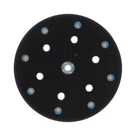 Plateau de ponçage - 15 trous - fixation 5/16 & M8 - diamètre 150 mm - rigide
