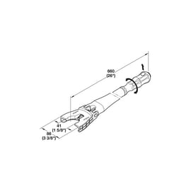 outil de réglage AXILO 78 pour pied de meuble et embase