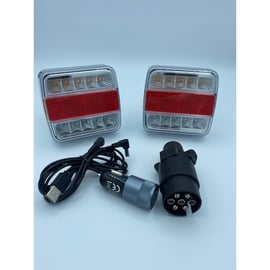 Kit Signalisation Feu Led Magnétique Sans Fil