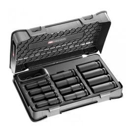 Coffret de 12 douilles longues impact 1/2" NSDL.405A