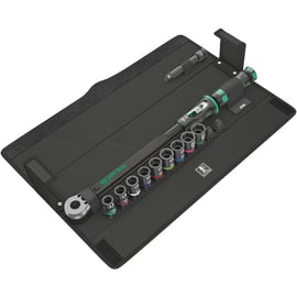 Clé dynamométrique à cliquet 1/2" pour vissage dans le béton Click-Torque C 3 Set 2 avec douilles et rallonge - 40-200 Nm Longueur : 510 mm en Coffret textile - 11 pièces