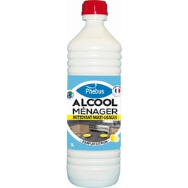 Alcool ménager multiusage parfum citron - 1 L
