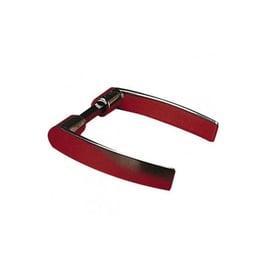 Béquille double aluminium poli