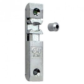 Gâche loquet avec galet pour menuiserie bois 8-00750