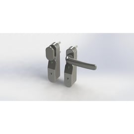 Module extérieur pour antipanique UNICO et MODULO avec béquille électronique blanc